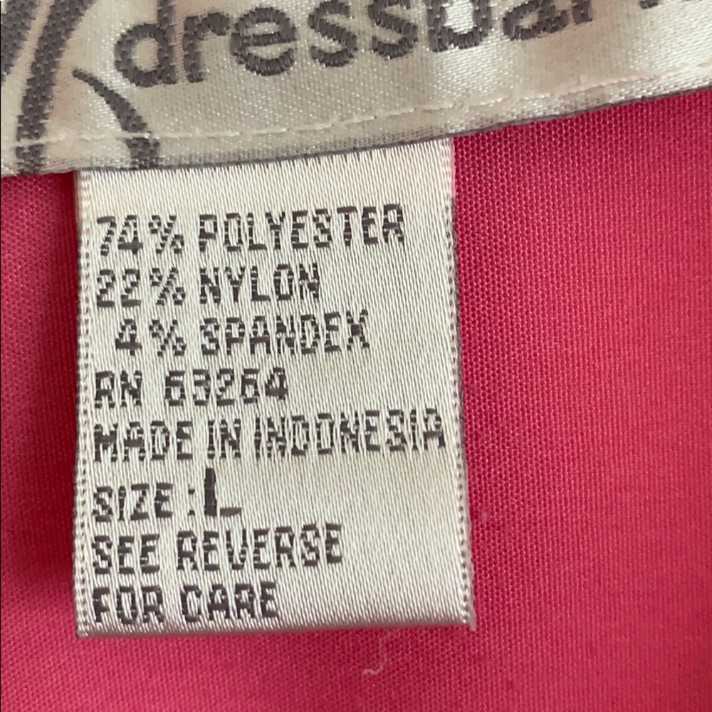 Pink Button Up Blouse - Picture 5 of 5